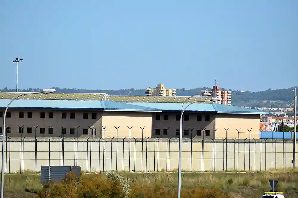 Vista de uno de los módulos de la cárcel de Palma.