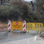 Carretera cortada en la Serra de Tramuntana por acumulación de nieve. - ISAAC BUJ - EUROPA PRESS
