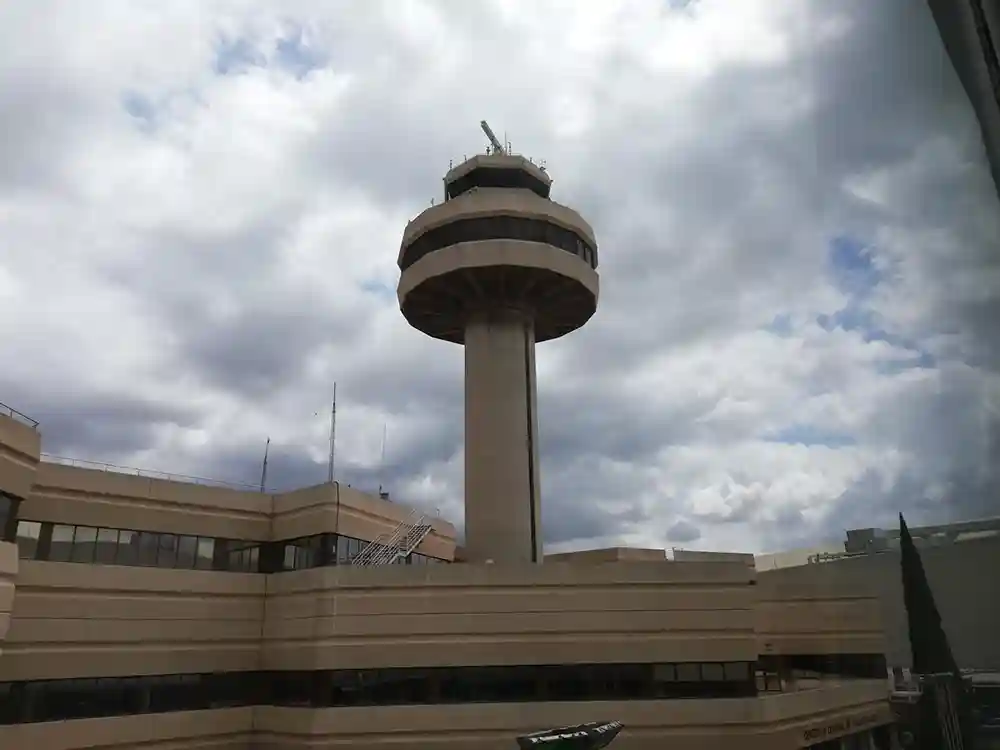 Torre de control en el aeropuerto de Palma. - EUROPA PRESS - Archivo