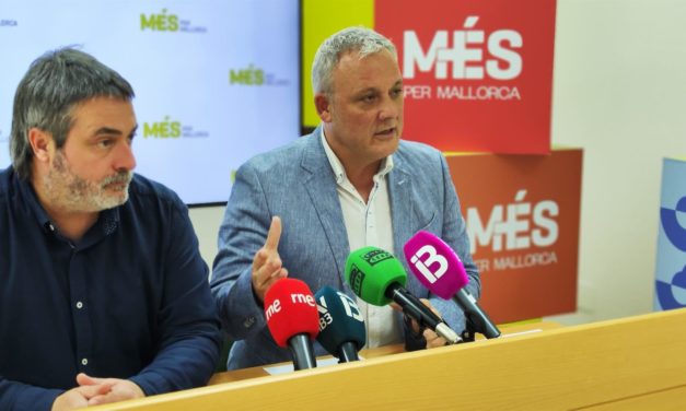 MÉS insta a reprobar a los diputados del PSIB en el Congreso por votar contra limitar precios de alquileres en Baleares