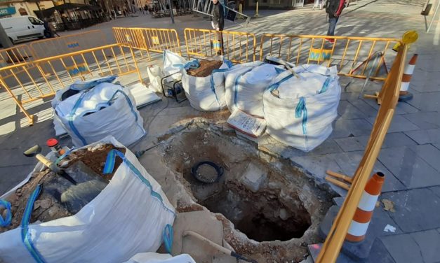 Emaya inicia la renovación de la red de agua potable y alcantarillado de plaza de España y calles colindantes