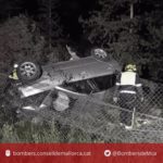 Bomberos de Mallorca en el lugar del accidente - BOMBEROS DE MALLORCA