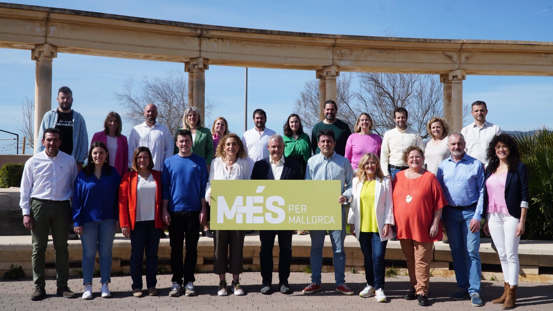 MÉS pe Mallorca presenta su candidatura al Consell con Jaume Alzamora al frente - MÉS PER MALLORCA