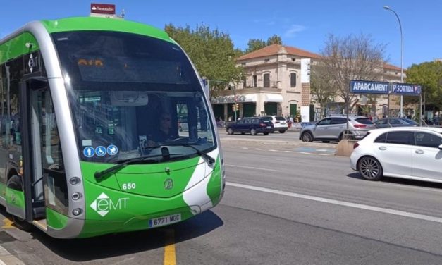 Entra en circulación el primero de los 12 autobuses eléctricos de la EMT de Palma