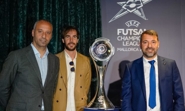 El trofeo de la Champions de Fútbol Sala se exhibirá este jueves en el Consolat de Mar