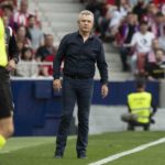 Javier Aguirre, entrenador del Mallorca, en un momento del partido ante el Atlético.