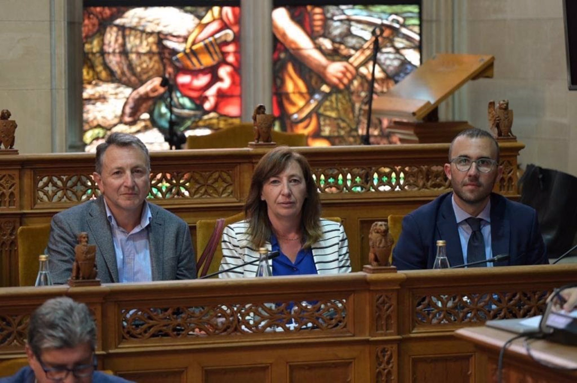 Representantes de CS en el Consell de Mallorca. - CS