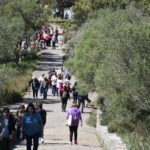 La tradición lleva a cientos de inqueros a celebrar la festividad de Pancaritat en el Puig de Santa Magdalena.