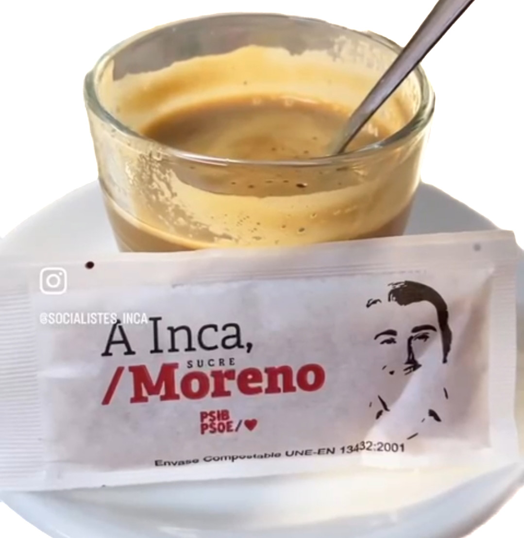 Azucar Moreno para la alcaldía de Inca.