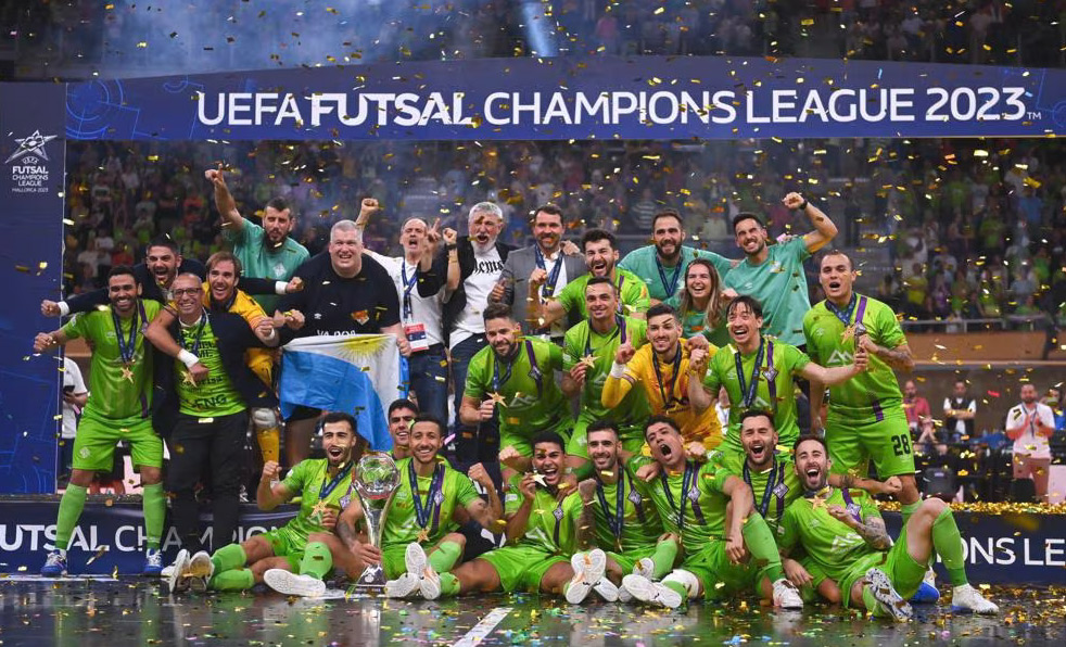 El Mallorca Palma Futsal se proclama campeón de Europa.
