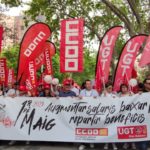 Manifestación del 1 de mayo.