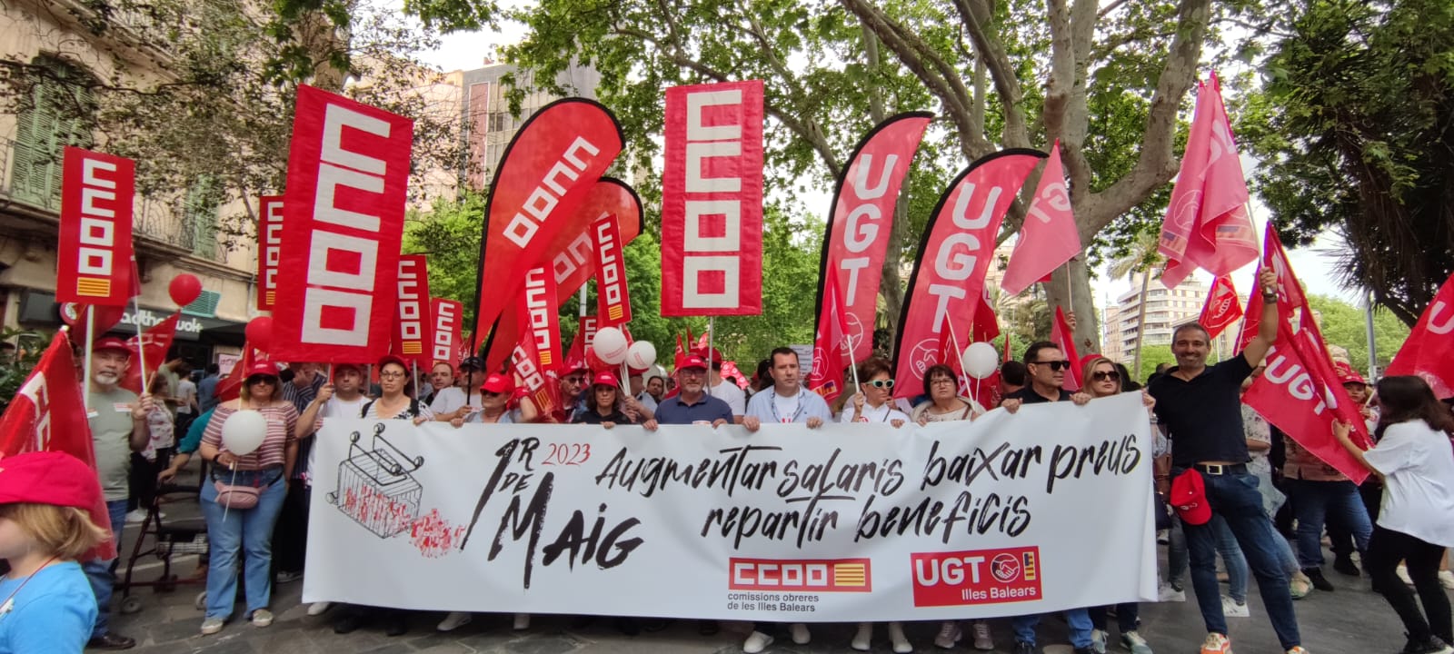 Manifestación del 1 de mayo.