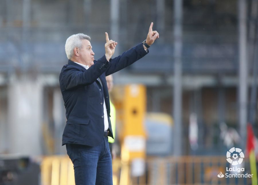 Javier Aguirre, en un momento del partido ante el Athletic.
