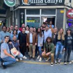 Encuentro del candidato del PSIB a la alcaldía de Inca, Virgilio Moreno, con representantes de Juventudes Socialistas. - PSIB