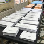 Mesa con papeletas en un colegio electoral - EUROPA PRESS - Archivo