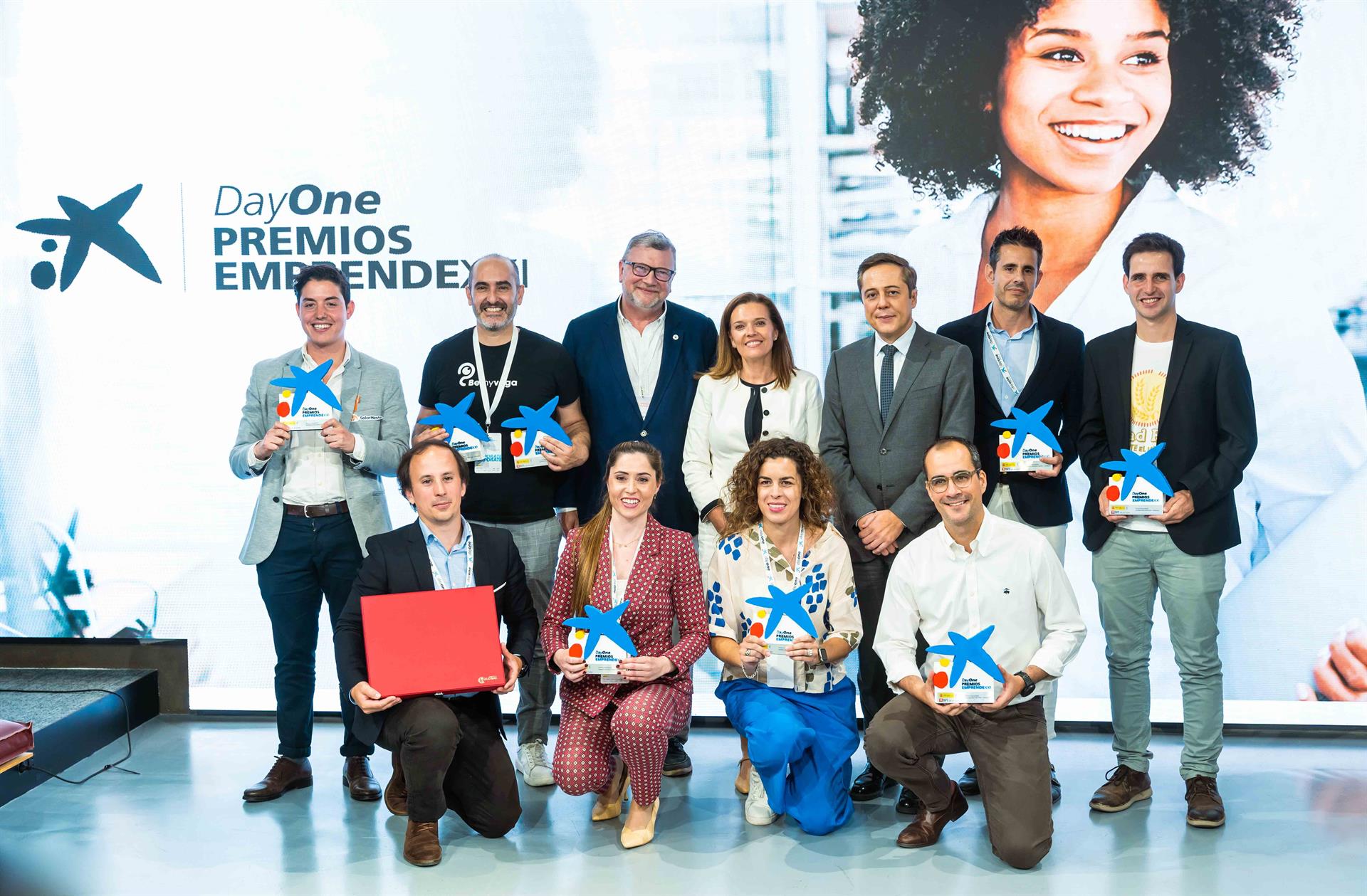 Seis 'startups' tecnológicas y líderes en innovación ganan los Premios EmprendeXXI impulsados por Caixabank - ISRA DE LA ARENA