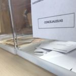 Urna para depositar voto a las elecciones municipales. - EUROPA PRESS