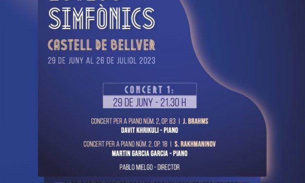 Los ‘Estius Simfònics 2023’ arrancan el próximo jueves en el Castell de Bellver con piezas de Brahms y Rajmáninov