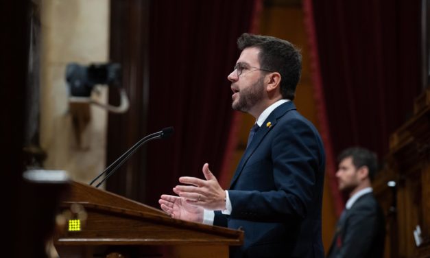 Aragonès avisa de que el Govern será «el primer bastión contra el avance» de gobiernos PP-Vox