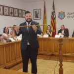 El nuevo alcalde de Marratxí, Jaume Llompart (PP), durante el acto de investidura. - PP