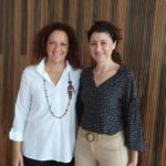 La candidata socialista a la alcaldía de Son Servera, Natalia Troya, junto a la secretaria general de la Federación Socialista de Mallorca, Catalina Cladera. - PSIB-PSOE