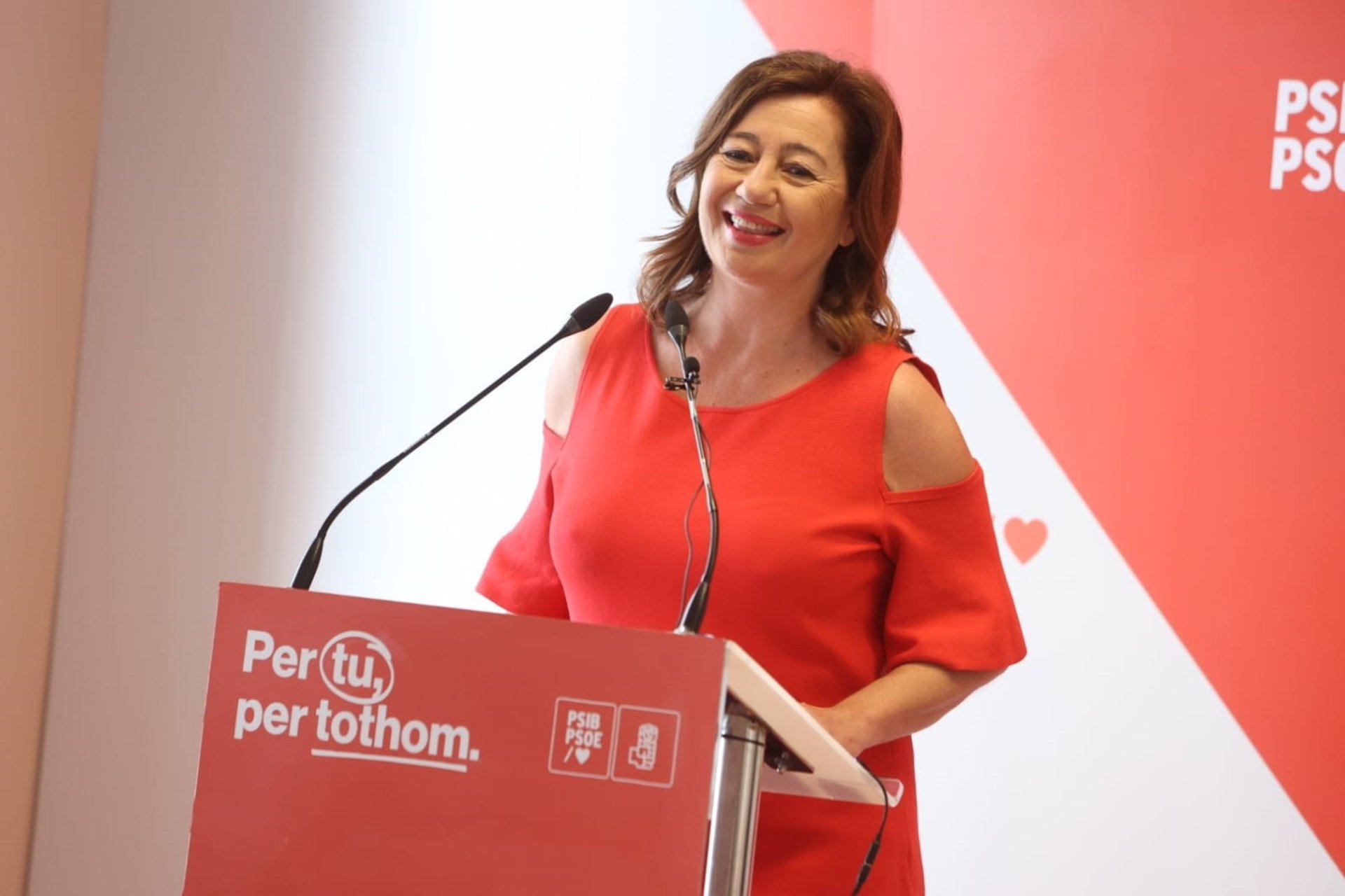 La secretaria general del PSIB-PSOE, Francina Armengol, ante el Consejo Político, máximo órgano de decisión entre congresos - ISAAC BUJ-EUROPA PRESS