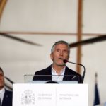El ministro de Interior, Fernando García-Marlaska, durante la presentación de la Operación Verano 2023. - ÁLEX ZEA / EUROPA PRESS