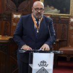 El nuevo alcalde de Palma, Jaime Martínez Llabrés, durante su discurso de investidura. - ISAAC BUJ-EUROPA PRESS