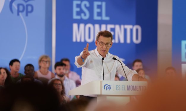 Feijóo participará este martes en el acto central de campaña del PP en Palma, junto a Prohens y Marí