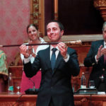 Llorenç Galmés, investido presidente del Consell de Mallorca.