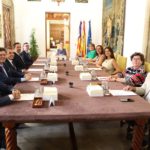La presidenta del Govern, Margalida Prohens, y sus consellers se reúnen por primera vez en Consell de Govern, en el Consolat de Mar, a 10 de julio de 2023, en Palma de Mallorca, Mallorca, Baleares (España). - Isaac Buj - Europa Press