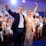 El líder del Partido Popular, Alberto Núñez Feijóo, y la presidenta de las Islas Baleares, Marga Prohens, durante un acto de campaña del PP, a 18 de julio de 2023, en Palma de Mallorca, Mallorca, Baleares (España). El PP ganó en las Islas Baleares en las - Isaac Buj - Europa Press