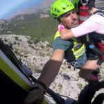 Uno de los rescates realizados por la Guardia Civil este sábado. POLITICA ESPAÑA EUROPA ISLAS BALEARES SOCIEDAD GUARDIA CIVIL
