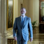 El Rey Felipe VI, a su llegada a un acto en Madrid. - Alberto Ortega - Europa Press