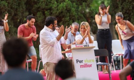 Yolanda Díaz (Sumar), en Palma: “Baleares es uno de los lugares donde puede salir más caro el negacionismo climático”