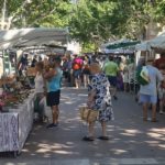 Mercado local de Santa Maria del Camí.