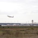 Avión Despegando
