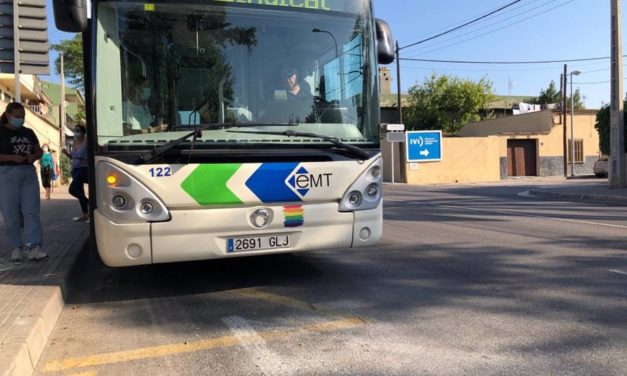 El transporte por autobús aumenta un 45,7% anual en Palma en junio