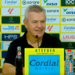 Javier Aguirre, tras el partido ante Las Palmas.