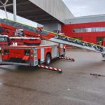 Un vehículo de Bomberos de Palma con una escalera de 32 metros. - BOMBEROS PALMA - Archivo
