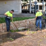 Dos efectivos de la brigada de Inca.