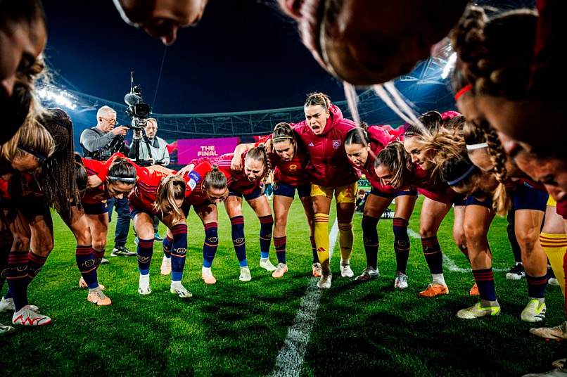 España, campeona del Mundo de fútbol femenino.