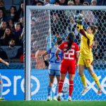 La internacional española Cata Coll durante el partido de la selección española femenina de fútbol en los octavos de final del Mundial - RFEF