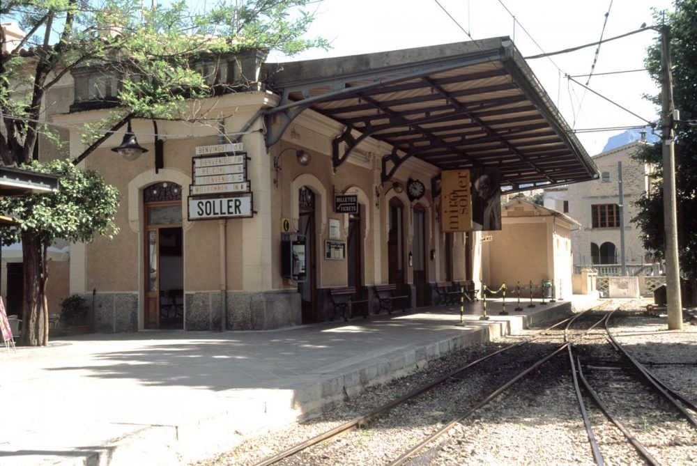 Estación de Sóller.