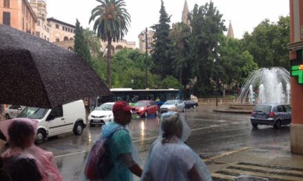 Cambio brusco del tiempo en Baleares: del aviso amarillo por calor, a la alerta naranja por lluvias y tormentas