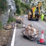 Las brigadas de carreteras resuelven las incidencias a causa del temporal - CONSELL DE MALLORCA