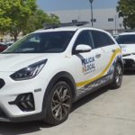 Coche de la Policía Local de Calvià estacionado. - AYUNTAMIENTO DE CALVIÀ