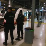 Agentes de la Policía Nacional en la Estación Intermodal de Palma - POLICÍA NACIONAL