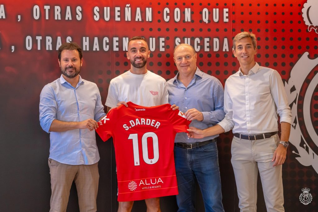 Sergi Darder, nuevo jugador del RCD Mallorca.