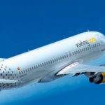 Un avión de la compañía Vueling.